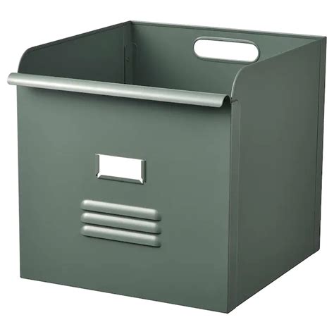 ikea galvanized metal box|ikea kallax storage boxes plastic.